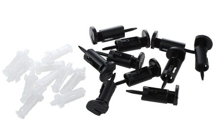 10 Stuks Plastic Montage Clip Voor 4 Manier Cpu Koelers