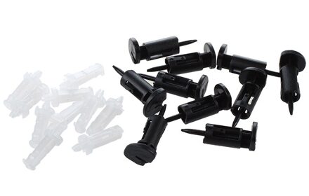 10 Stuks Plastic Montage Clip Voor 4 Manier Cpu Koelers