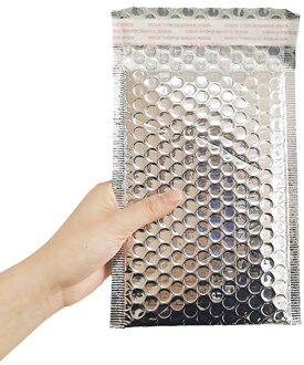 10 Stuks Plastic Zilver Kleur Schuim Folie Zak Waterdichte Verpakking Envelop Anti-Val Coextruded Film Protector Shockproof