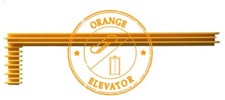 10 Stuks Roltrap Geel Plastic Afbakening XCA455S1 Rechts