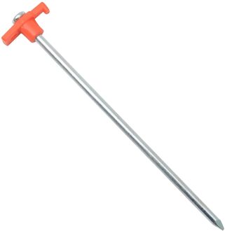 10 Stuks Tent Nagels Outdoor Lange Strand Camping Tent Nagels Winddicht Stalen Nagels Wandelen Apparatuur Outdoor Reizen Tent Accessoires oranje