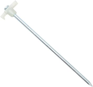 10 Stuks Tent Nagels Outdoor Lange Strand Camping Tent Nagels Winddicht Stalen Nagels Wandelen Apparatuur Outdoor Reizen Tent Accessoires wit