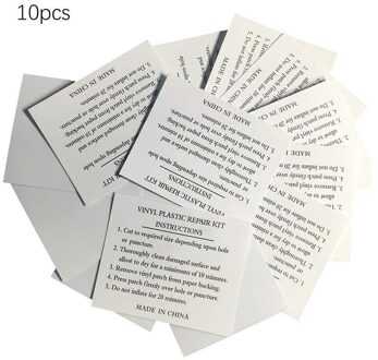 10 Stuks Tpu Waterdichte Transparante Outdoor Tent Jas Reparatie Tape Patch Zelfklevende Nylon Sticker Doek Patches Accessoires