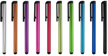 10 Stuks Universele Capacitieve Stylus Touchscreen Pen Voor Ipad Tablet Pc Voor Samsung Telefoons Android En Capacitieve Schermen Apparaten