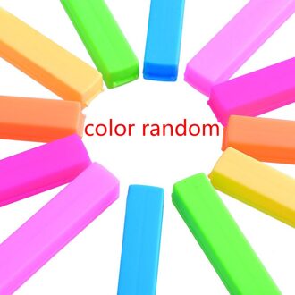 10 Stuks Voedsel Zak Clips Draagbare Keuken Opslag Voedsel Snack Sealing Zak Clips Sealer Klem Plastic Tool Keuken Accessoires 1stk