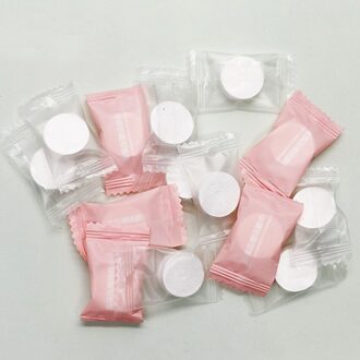 10 Stuks Wegwerp Handdoek Gecomprimeerd Draagbare Reizen Non-woven Gezicht Handdoek Water Nat Vegen Outdoor Bevochtigd Weefsels