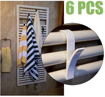 10 Stuks Y Vorm Haken Handdoek Deur Organizer Handdoek Haak Doek Hanger Plastic Keuken Badkamer Home Accessoires 6stk