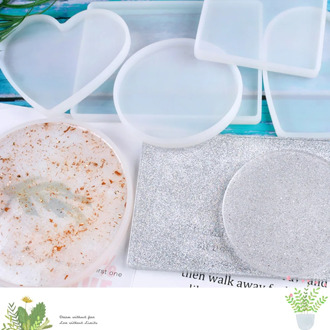 10 Types Silicone Resin Mold Mould Tray Table Shape Epoxy Resin Filling Material Diy Craft Making Tool