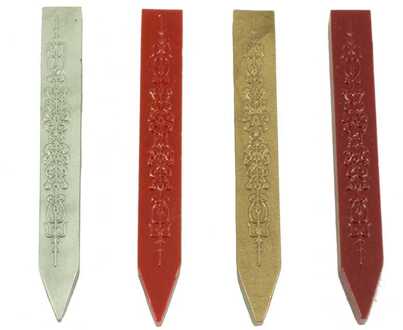 10 Waxstaven in Doosje voor Lakstempel