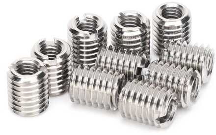 10 X Insert Moer Reducer Moer Ingelaste Moer Kit Vrouwelijke Buitendraad Extension Tool