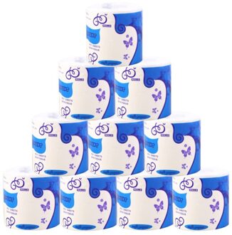 10 x Roll Hollow Replacement Roll Paper Print Interesting Toilet Paper Table Kitchen Pape Tissue paper toilet roll In stock