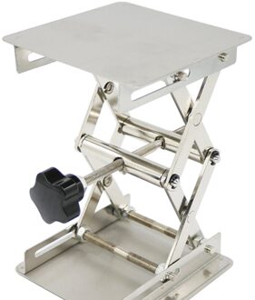 100*100Mm 150*150Mm 200*200Mm Verstelbare Lift Platform Laboratorium Handmatige Lift Platform Handleiding hoogte Verstelbare Lifting Tafel 100x100mm