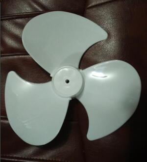 100% 12 inches wit plastic tafel of stand fan blade 3 blades 27 cm diameter 8mm gat
