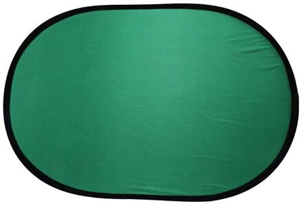 100*150Cm Ovale Inklapbare Draagbare Reflector Blauw En Groen Scherm Chromakey Foto Studio Light Reflector Voor Fotografie