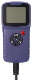 100-1700 Cca Digitale Automotive Diagnostic Batterij Tester Analyzer Voertuig Zwengelen Opladen 12V Auto Batterij Tester Scanner Tool Paars