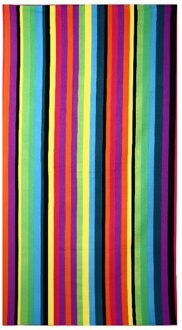 100*180 Luxe Badhanddoek Super-Absorberende Toallas Microfibra Sport Strand Handdoeken Zacht Microfiber Afdrukken Handdoeken (Kleuren streep)