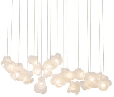 100.20 Random Hanglamp - Transparant - Rechthoekige plafondkap