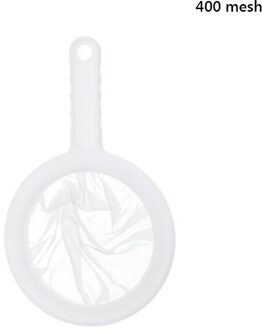 100/200/400 Mesh Keuken Ultra-Fijne Zeef Keuken Nylon Mesh Filter Lepel Voor Geschikt Voor Sojamelk koffie Melk Yoghurt