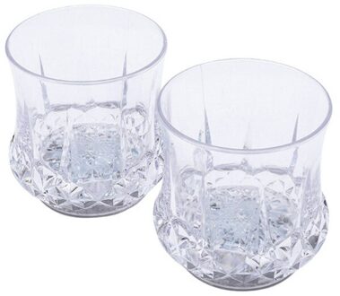 100-200Ml Glas Wijn Cup Plastic Whisky Bier Glas Mok Vodka Ananas Cup Led Wijn Glas Sap cup Drinkware Bar Drinken