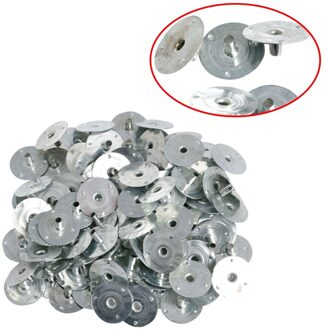 100/200Pcs Kaars Lont Metalen Onderhouder Lont Tabs Zilver Voor Kaars Maken 12.5*2.5Mm