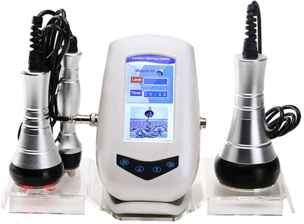 100-240V 4000HZ Cavitation Ultrasonic Body Slimming RF Radio Frequency Multipolar Vacuum Facial Rejuvenation Weight Loss Machine
