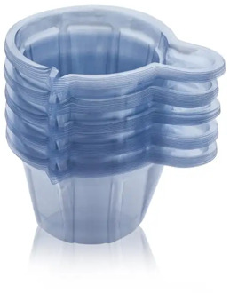 100/50/10pcs 40ml Plastic Clear Measuring Cups Disposable Liquid Container Medicine Cups Kitchen Tool UV Epoxy Dispensing Cup