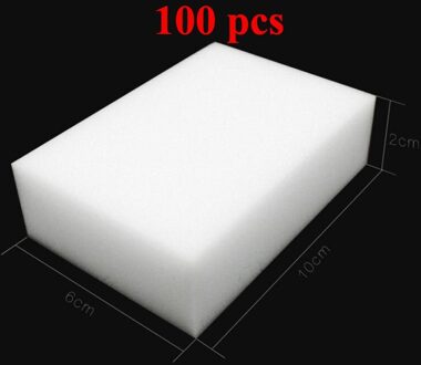 100/50/20/10/1Pcs 100X60X20Mm Melamine Spons Spons Hoge dichtheid Gum Home Cleaning Sponzen Voor Schotel Keuken 100stk
