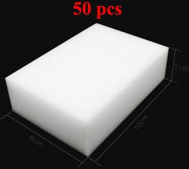 100/50/20/10/1Pcs 100X60X20Mm Melamine Spons Spons Hoge dichtheid Gum Home Cleaning Sponzen Voor Schotel Keuken 50stk
