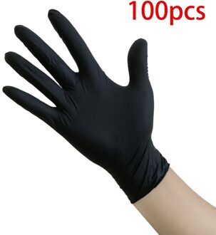 100/800Pc Nitril Wegwerp Handschoenen Duurzaam Latex Handschoenen Voor Huishoudelijke Keuken Laboratorium Schoonmaak Handschoenen Guantes Desechables B 100stk / L