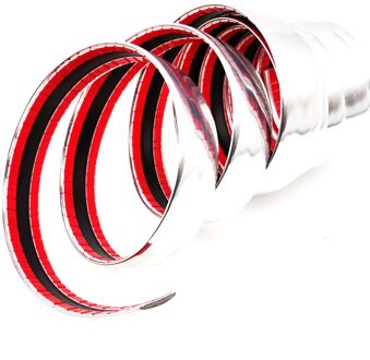 100 "Auto Bumper Deur Rand Lip Guard Chrome Decor Protector Moulding Trim Strip