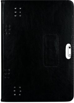 100% Brand -Dirts Universal Folio Leren Stand Cover Case Voor 10 10.1 Inch Android Tablet Pc lederen zwart