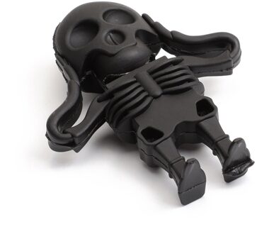 100% Capaciteit Usb Flash Drive Zwarte Kleine Schedel Usb Super Micro Pen Drive 1/4/8/16/32/64Gb Waterdichte Usb Memory Stick blauw 8GB