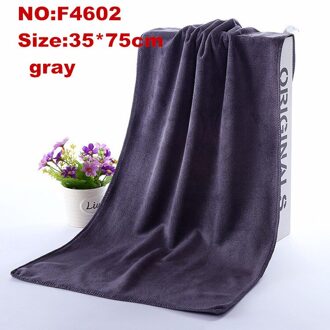 100% Cottonnon-Fading Microfiber Jacquard Zachte Bamboevezel Handdoek Verdikte Absorberende Towe Forhome Hotel Schoonheidssalon F4602 grijs