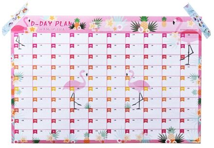 100 Dag Countdown Kalender Leren Schema Periodieke Planner Tafel Voor Kinderen Studie Planning Leren Levert roze