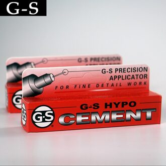 100% Echt G-s Hypo Cement 9ml Horloge Gereedschap Industriële Sterkte Kleurloze Transparante multifunctionele Lijmen Strass lijm