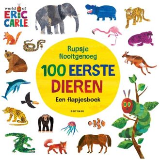 100 Eerste Dieren - Rupsje Nooitgenoeg - Eric Carle