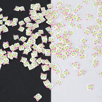 100 G/partij Polymeer Klei Zoete Kat Sprinkles Mooie Confetti Voor Ambachten Maken, Diy Confetti 5mm 100g