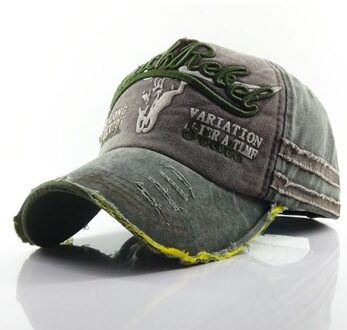 100% Gewassen Katoen Baseball Cap Hoed Retro Brief Bot Hoed Mannen Dames Dad Casual 03