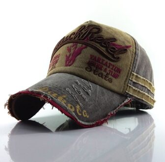 100% Gewassen Katoen Baseball Cap Hoed Retro Brief Bot Hoed Mannen Dames Dad Casual 06