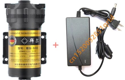 100 Gpd Membraan Booster Pomp 24V Hogedrukpomp Power Adapter Waterzuiveraar Onderdelen Water Omgekeerde Osmose Systeem Aquarium