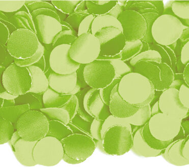 100 gram party confetti kleur lime
