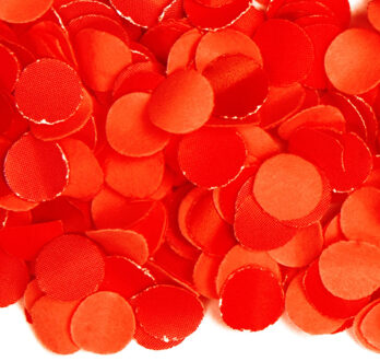 100 gram party confetti kleur rood - Confetti