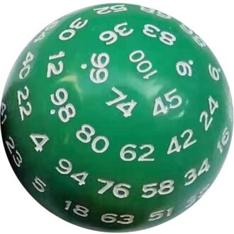 100 Kanten Polyhedrale Dobbelstenen D100 Multi Zijdige Acryl Dices Voor Tafel Bordspel Voor Vrije Tijd