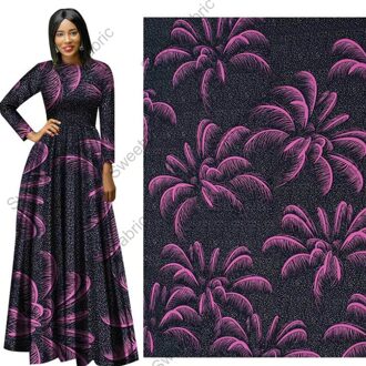 100% Katoen Afrikaanse Stoffen Wax Nederlands Paars Print Pagne Ankara Holland Voor Naaien Feestjurk Gordijn Doek