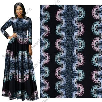 100% Katoen Afrikaanse Wax Stoffen Nederlands Super Prints Pagne Ankara Holland Voor Naaien Feestjurk Gordijnen 6Yards