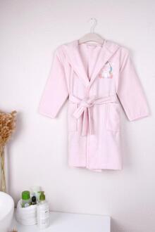 100% Katoen Eenhoorn Borduurwerk 5-10 Jaar Kids Goede Zachte Badjas Badhanddoek Nachtkleding Cartoon Hoodies Meisjes Jongens gewaden 6