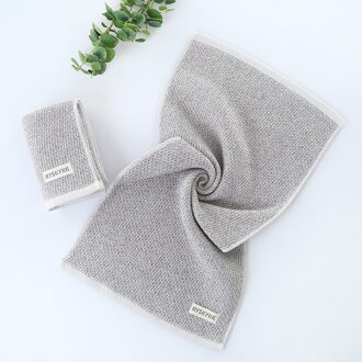 100% Katoen Moeder Zand Speciale Weven Proces High-End Badhanddoek Donker Kaki / Towel combination