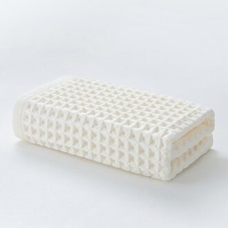 100% Katoenen Handdoeken Voor Volwassenen Plaid Handdoek Gezichtsverzorging Magic Badkamer Sport Wafel Handdoek 34X74 Cm 2