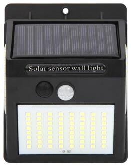 100 Led Solar Motion Sensor Wandlamp Waterdichte Tuin Yard Security Lamp Outdoor Oplaadbare Solar Lamp Tuin Decor