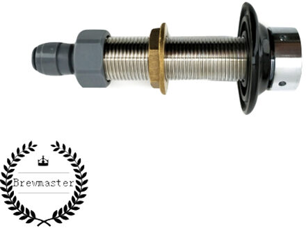 100 Mm Intertap Lange Schacht-304 Roestvrij Staal (Duotight-8 Mm (5/16) X 5/8 Inch Vrouwelijke)